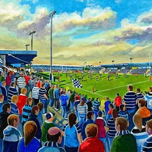 Post Office Road Stadium Fine Art - Featherstone Rovers Rugby League