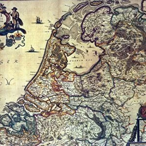 1658 map of the Dutch Republic
