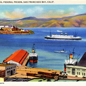 Alcatraz Island, Federal Prison, San Francisco Bay, California