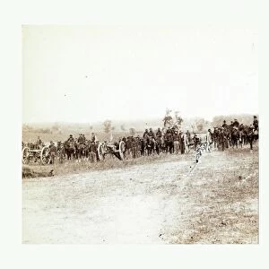 American Civil War: Captain J. M. Knaps Pennsylvania Independent Battery E Light Artillery Approaching The Battlefield At Antietam