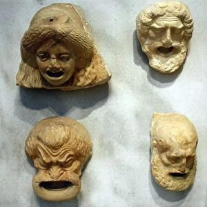 Ancient Greek theatre masks