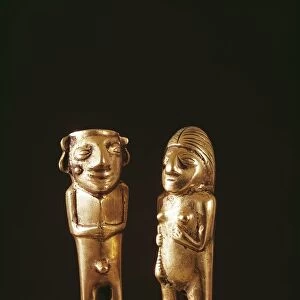 Anthropomorphic figurines, Peru, Inca civilization