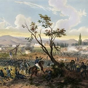 Battle of Churubusco 20 August 1847, Mexican-American War 1846-1848. American under