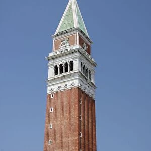 Bell tower of St Marks in Venice