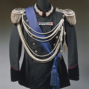 Black gala jacket of General of Division of Italian army, 1934