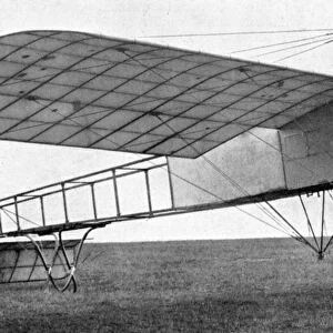 Bleriot monoplane used by the British army: 1914