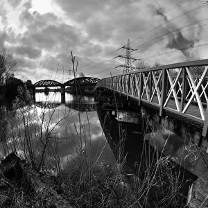 Bridges across the Thames near Oxford