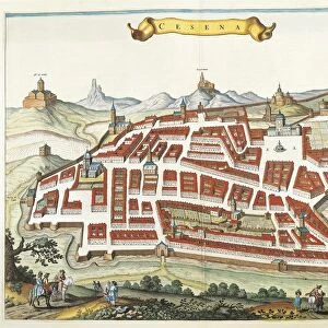 City of Cesena, 1660, Engraving