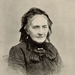 Clara Schumann (born Clara Wieck - 1819-1896) German pianist in old age. Widow of