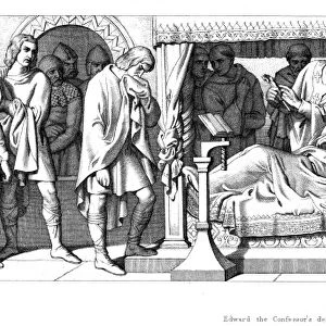 Death of Edward The Confessor (c1003-1066)
