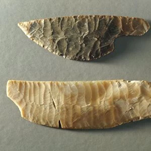 Egypt, Flint knives from the Delta, predynastic period