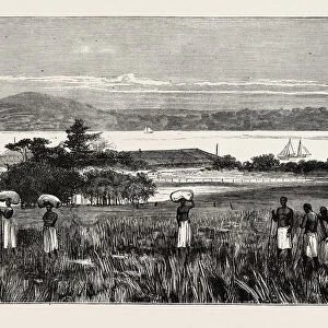 An English Trading Settlement At Emboma