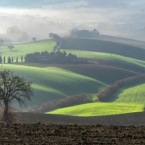 Countryside Print, Macerata Region Landscape Countryside Print, Macerata Region Landscape