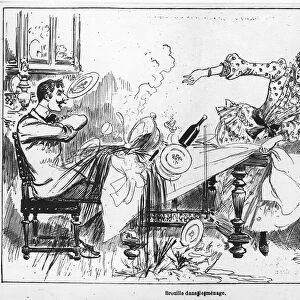 Family quarrel (Brouille dans le menage), 1893
