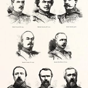 Franco-Prussian War: French Commanders: General Frossard, 2nd Corps; Marshal Canrobert