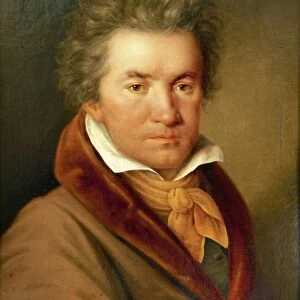 Germany, Portrait of Ludwig van Beethoven