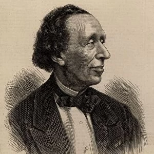 Hans Christian Andersen (1805-1875) Danish author and story teller, best remembered