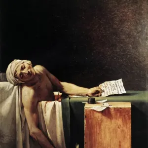 Jacques Louis David, the Death of Marat Print Jacques Louis David, the Death of Marat Print