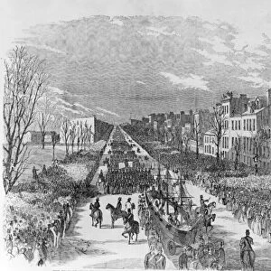 Inauguration of President James Buchanan 1857