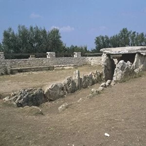 Italy, Bari Province, Apulia Region, near Bisceglie, Chianca dolmen