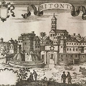 Italy, Bari, View of Bitonto (Bari)