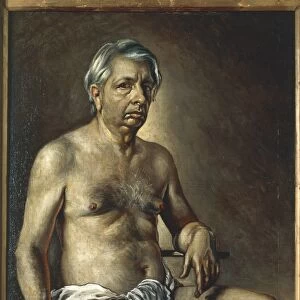 Italy, Nude Self Portrait of Giorgio De Chirico