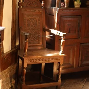 Jacobean Wooden High Chair 16th Century A. D