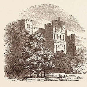 Ludlow Castle is a partly ruined uninhabited medieval building in the town of the