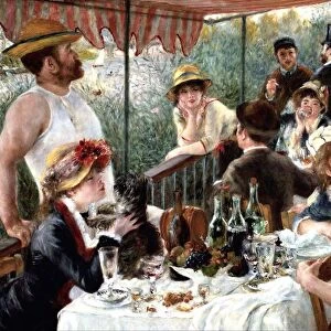 Pierre-Auguste Renoir Metal Print Collection: The Luncheon of the Boating Party