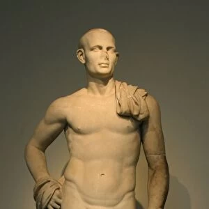 Male portrait statue known as Pseudo-Athlete of Delos