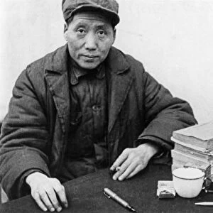 Mao tse-tung in 1937 or 1938