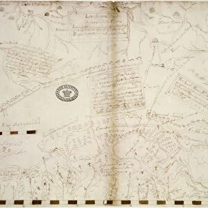 Map of Gallo Island and adjoining coast