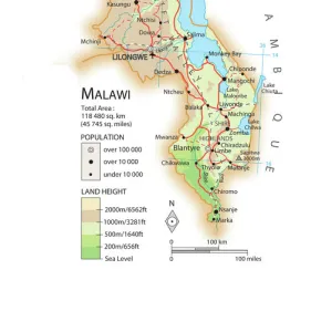 Africa Metal Print Collection: Malawi