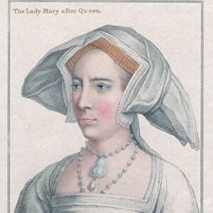 Mary Tudor (1516-1558) daughter of Henry VIII and Catherine of Aragon, half-sister of Elizabeth I