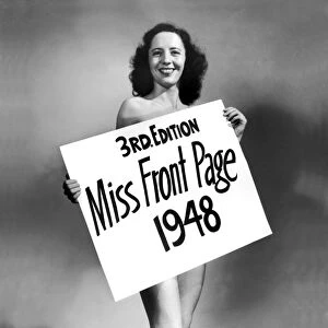 Miss Front Page of 1948