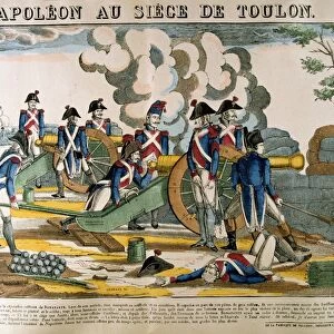 Napoleon Bonaparte at the Siege of Toulon, 18 September to 18 December 1793. French