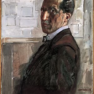 Netherlands, The Hague, Self Portrait of Piet Mondrian
