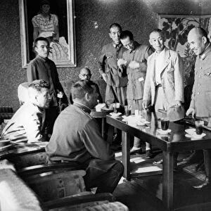 Operation august storm (battle of manchuria), the terms of japans surrender to the soviet union are being negotiated, manchuria, august 1945