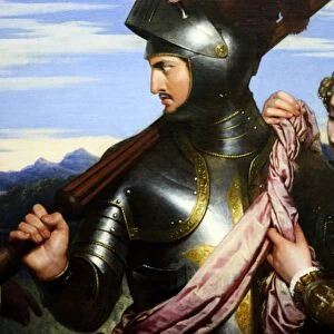 Painting of knight