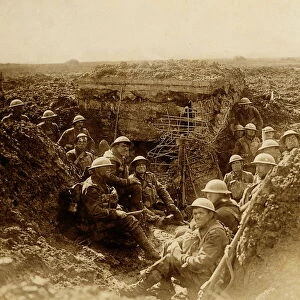 Photograph of Machine Gun Emplacement 1917
