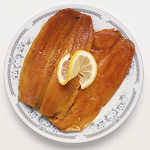 Plate of Kippers - top view