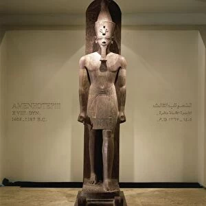 Quartzite statue of Amenhotep III