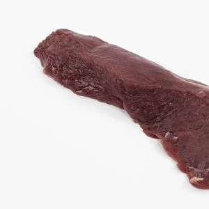 Raw slice of Kangaroo meat