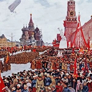 Red army parade, Moscow, 1923