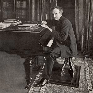 Richard (Georg) Strauss (1864-1949) German composer and conductor, born at Munich