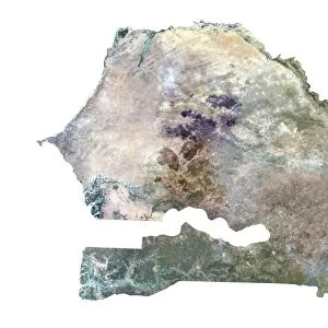Senegal, Satellite Image