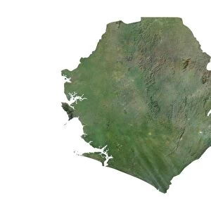 Sierra Leone, Satellite Image