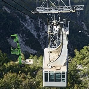 Slovenia, Bohinj, cable car to Vogel plateau