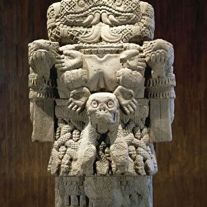 Statue of Coatlicue, earth goddess of life and death