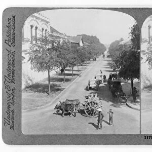 Street in Saigon, French Cochin-China, c1915. Saigon, South Vietnam was the capital